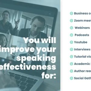 Impact: Public Speaking Course with Live Personal Feedback