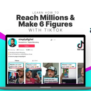 Learn How To Reach Millions & Make 6 Figures with TikTok!