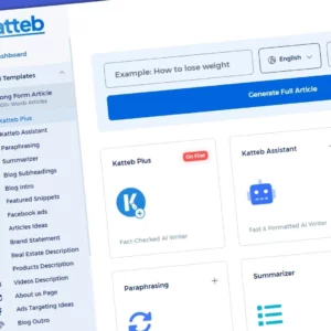 Katteb – Fact Checked AI Writer