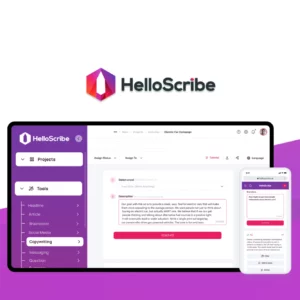 HelloScribe dashboard