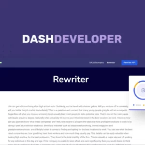 Dash Rewriter