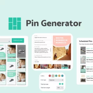 Pin Generator – Automated Pinterest Marketing