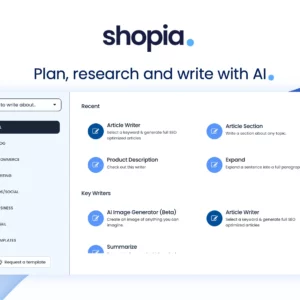 Shopia.ai – AI SEO Content Writer