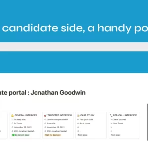 Hiring OS for Notion