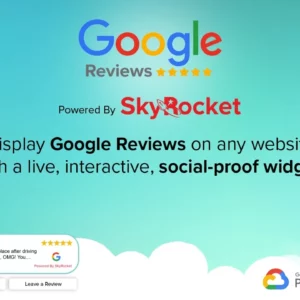 SkyRocket Reviews Website Widget