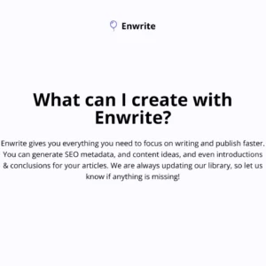 Enwrite