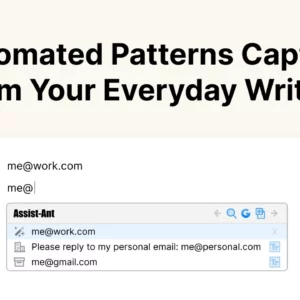 Assist-Ant for Windows