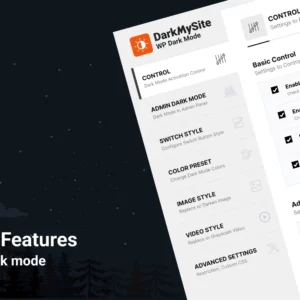 DarkMySite – WordPress Dark Mode Plugin