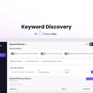 Keyword Discovery by Keyword Spy