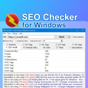 SEO Checker for Windows
